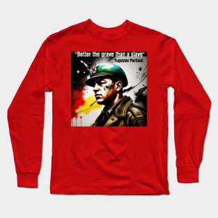 Yugoslav Partisan Long Sleeve T-Shirt